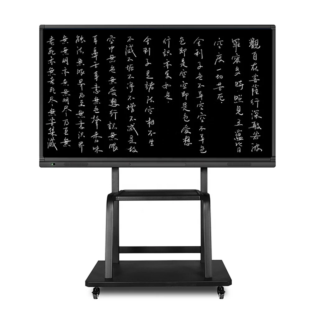 
Quality 65' 75' 85' 100' School Conference Optical Touch Panel LED Interactive Flat Panel Smart TV 