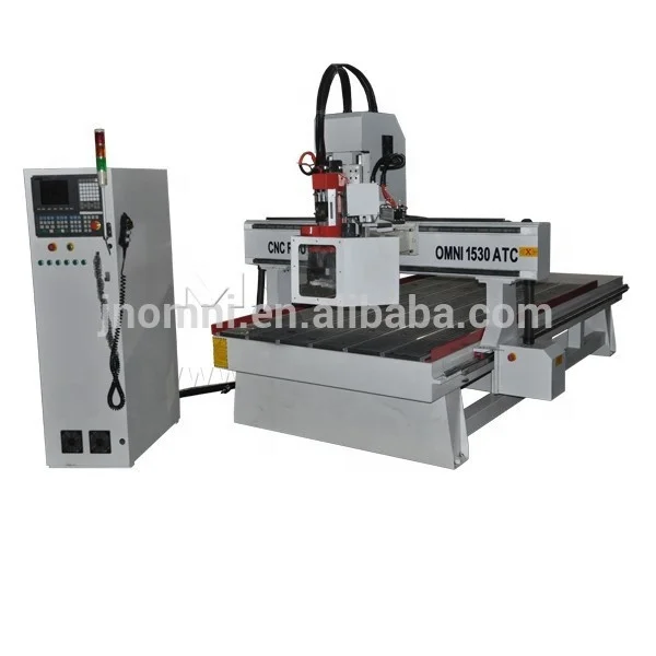 Omni Ce Certification 1530 Atc Cnc Router With Thick Steel Square Tubes