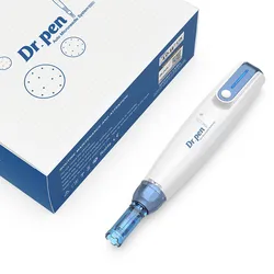 A9 Dr.pen Ultima Wireless Derma Pen with 12pcs Cartridge Needle Electric Microneedle Mesotherapy Dermapen Anti Acne Scars Spot