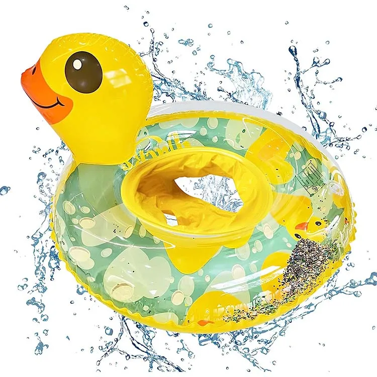 Baby Pool Float, Pool Floats with Safty Seat for Kids Toddlers Age 0-5 Under 110lbs, Infant Pool Swim Ring for Beach Outdoor