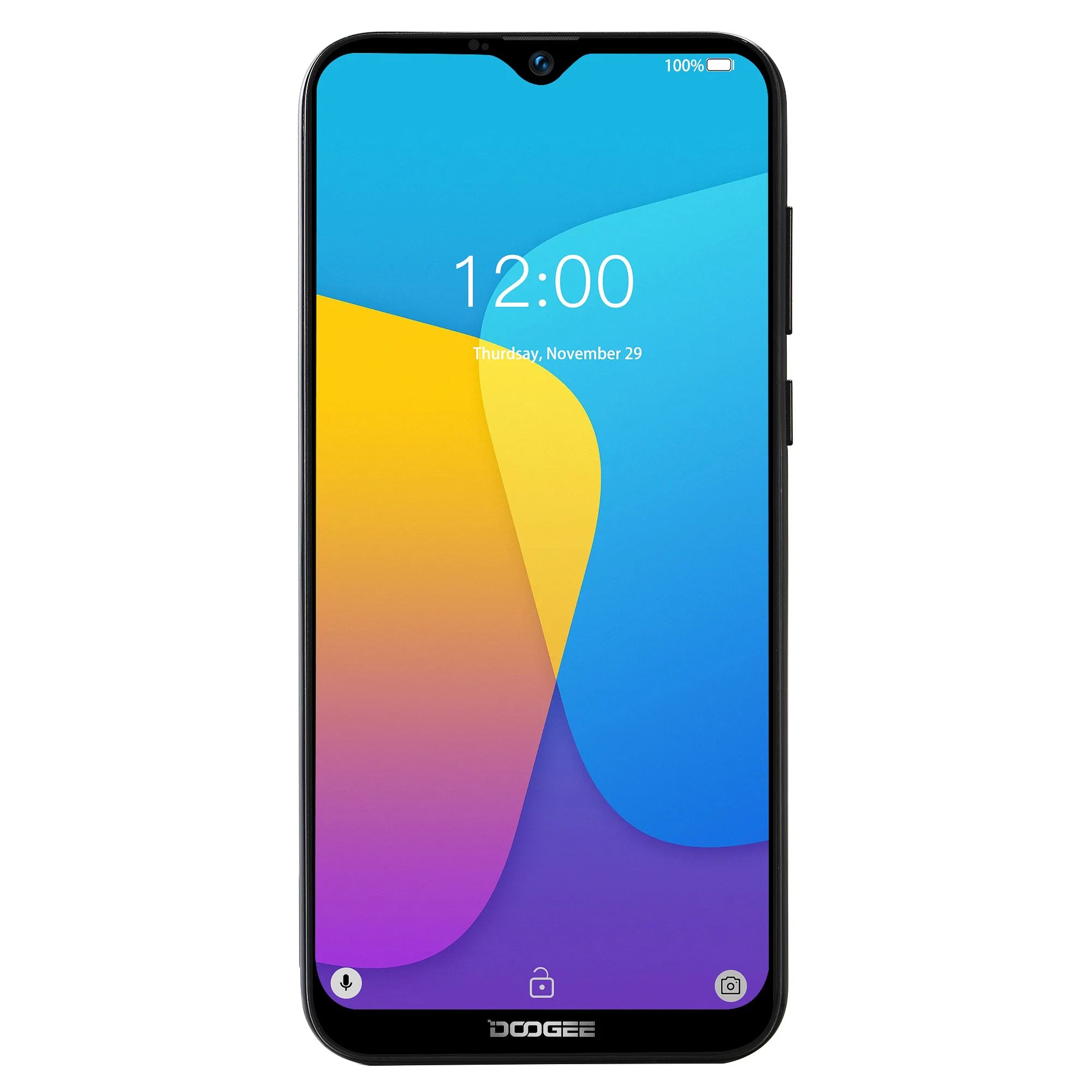 Doogee X90 смартфон с 5,5-дюймовым дисплеем, четырёхъядерным процессором MT65806.1, ОЗУ 1 ГБ, ПЗУ 16 ГБ, 3400 мАч, Android 8,1