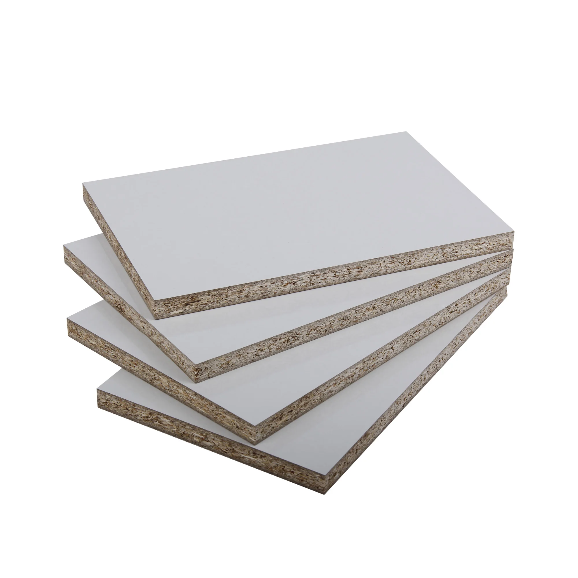 12mm, 15mm, 16mm, 18mm and 25mm White Melamine Faced Particle Board for Cabinet