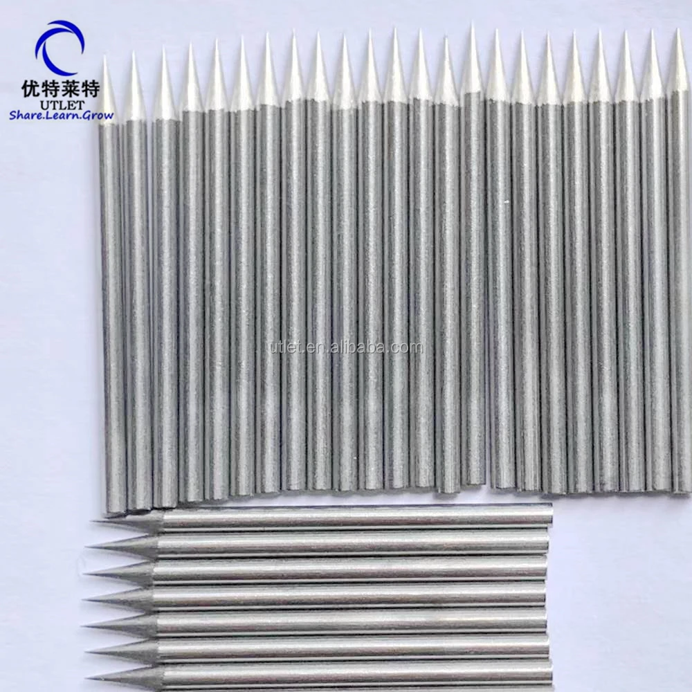 Anti-static negative ion discharge tungsten sharpened needle,tungsten electrode