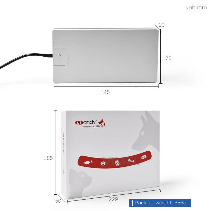 Original Handy VDR1207-GAO RVG Sensor Size 4 Dental Vet Imaging system Intraoral Sensor for Dog Cat Teeth Care