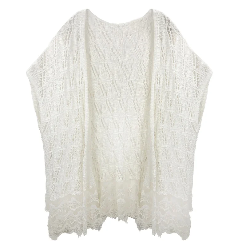 Hand Knit Color Blocking Rainbow Sweater Coat Casual Long Sleeve Plus Size Cardigan Sweaters Women Knit Cropped Cardigan Top