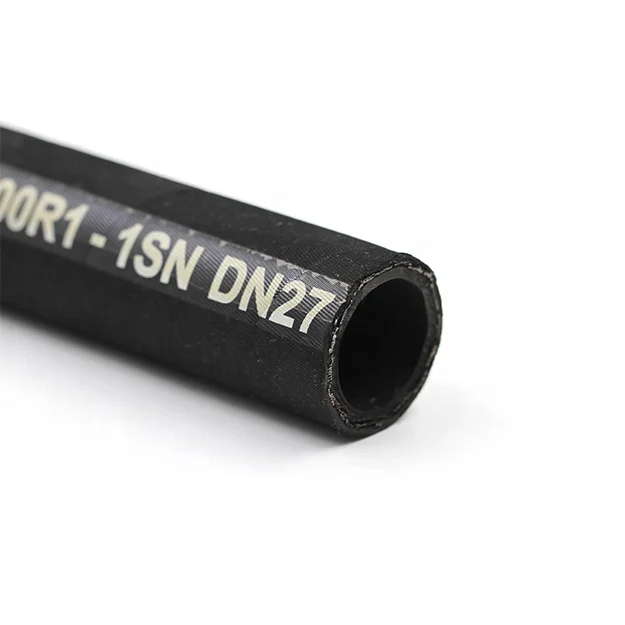 High Pressure Steel Wire Braided Pipe Hydraulic Rubber Hose