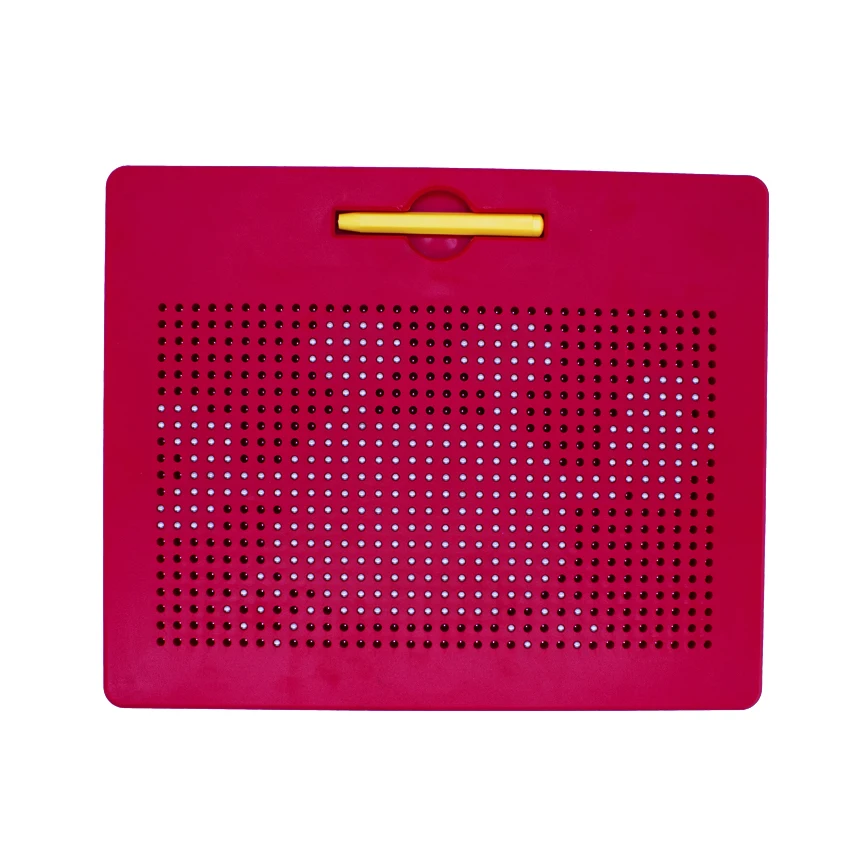 Portable Children Learning Tool Magnetic Drawing Board Educational Toys For Kids With 714 Dots