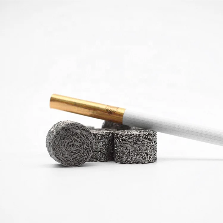 
stainless steel foam lance gauze mesh compressed knitted mesh filter 