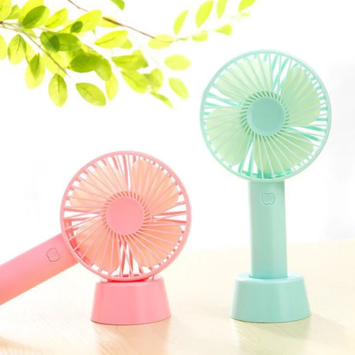 
Hot selling usb products mini portable usb fan rechargeable desk fan with battery handle usb fan 