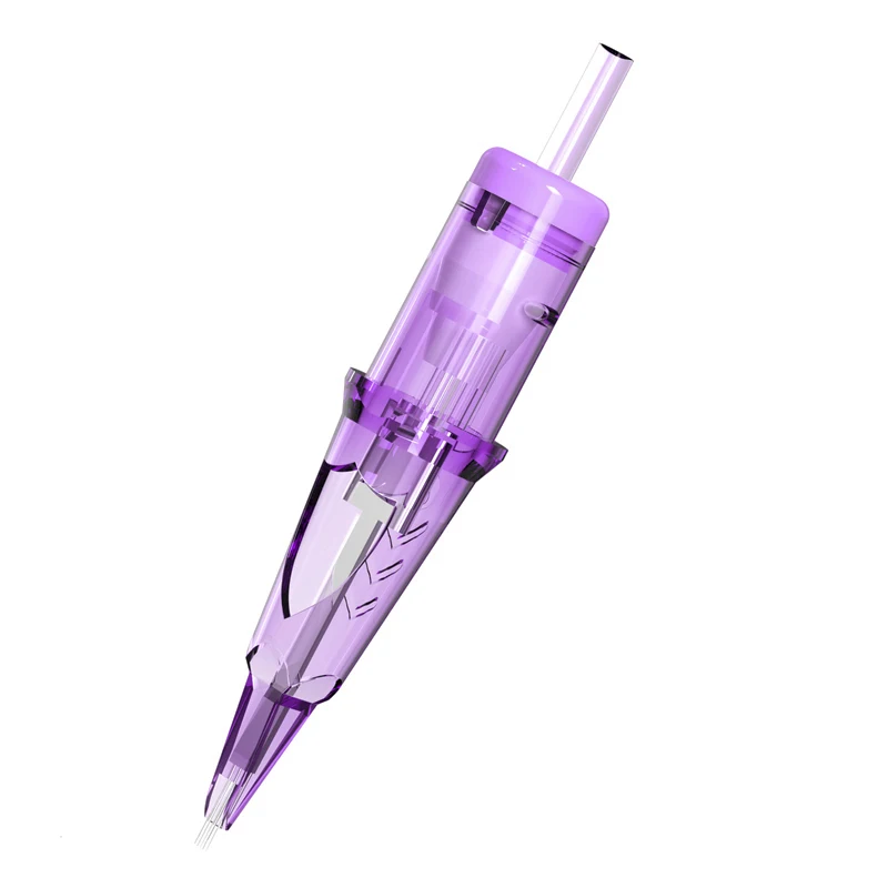 private label purple professional tattoo cartridge needles cartridge tattoo machine