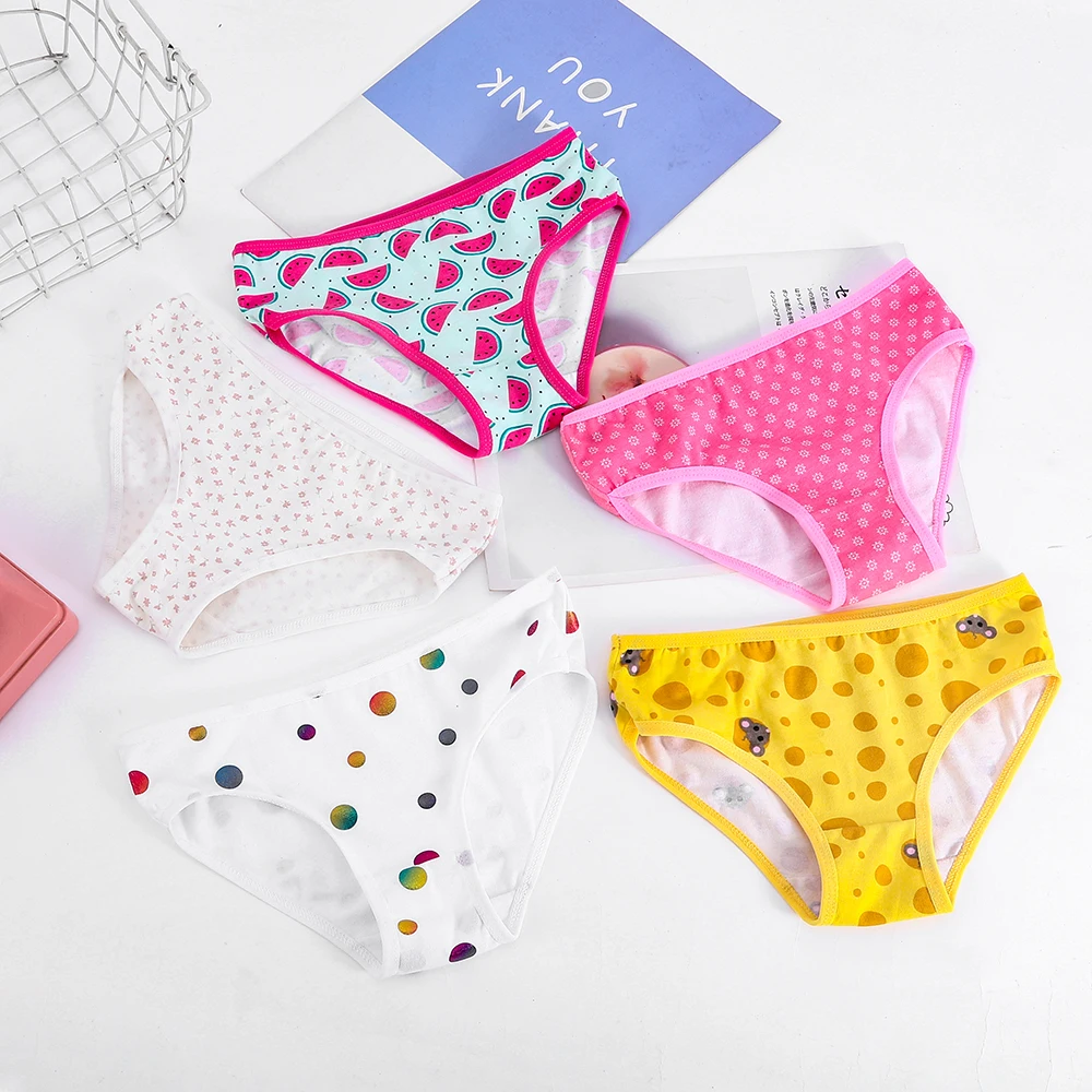 Kids Underwear Girls underwear panties High Quality Fancy Cotton briefs floral shorts girls baby children kids factory wholesale