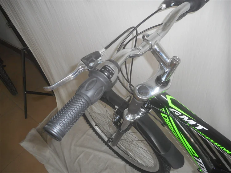 Full Suspension Frame V Brake  Mountain Bike with Bicicletas double crown suspension Bicycle