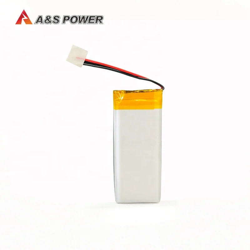 hot-sale 602663 3.7v 1000mah rechargeable lithium polymer lipo battery with UL1642,IEC62133,CE,KC,UN38.3 certificates