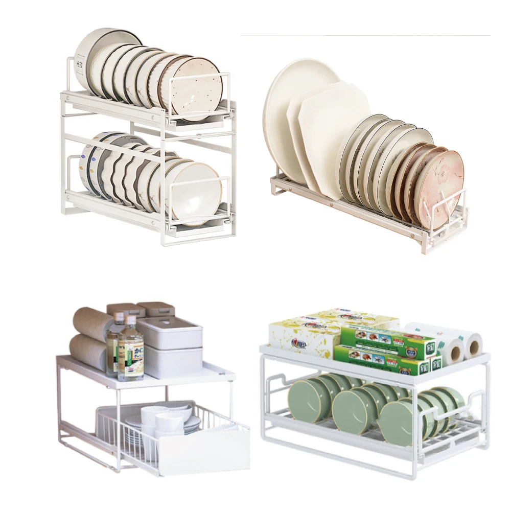Extra Large-Parcel Shelf Bowl Rack Stackable Ventilation Drain Kitchen Drying Rack