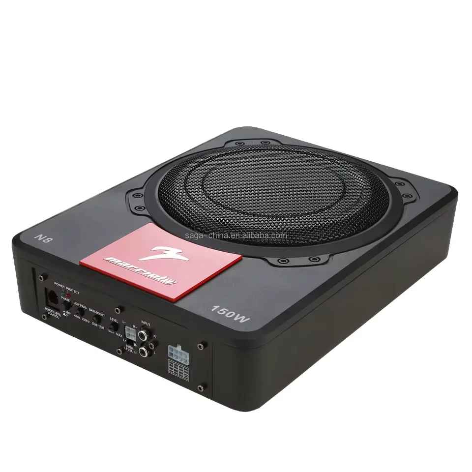 High Quality 150W RMS Car Amplifier REAL Subwoofers Power Aluminium Frame Subwoofer Speaker Usage Amplifier