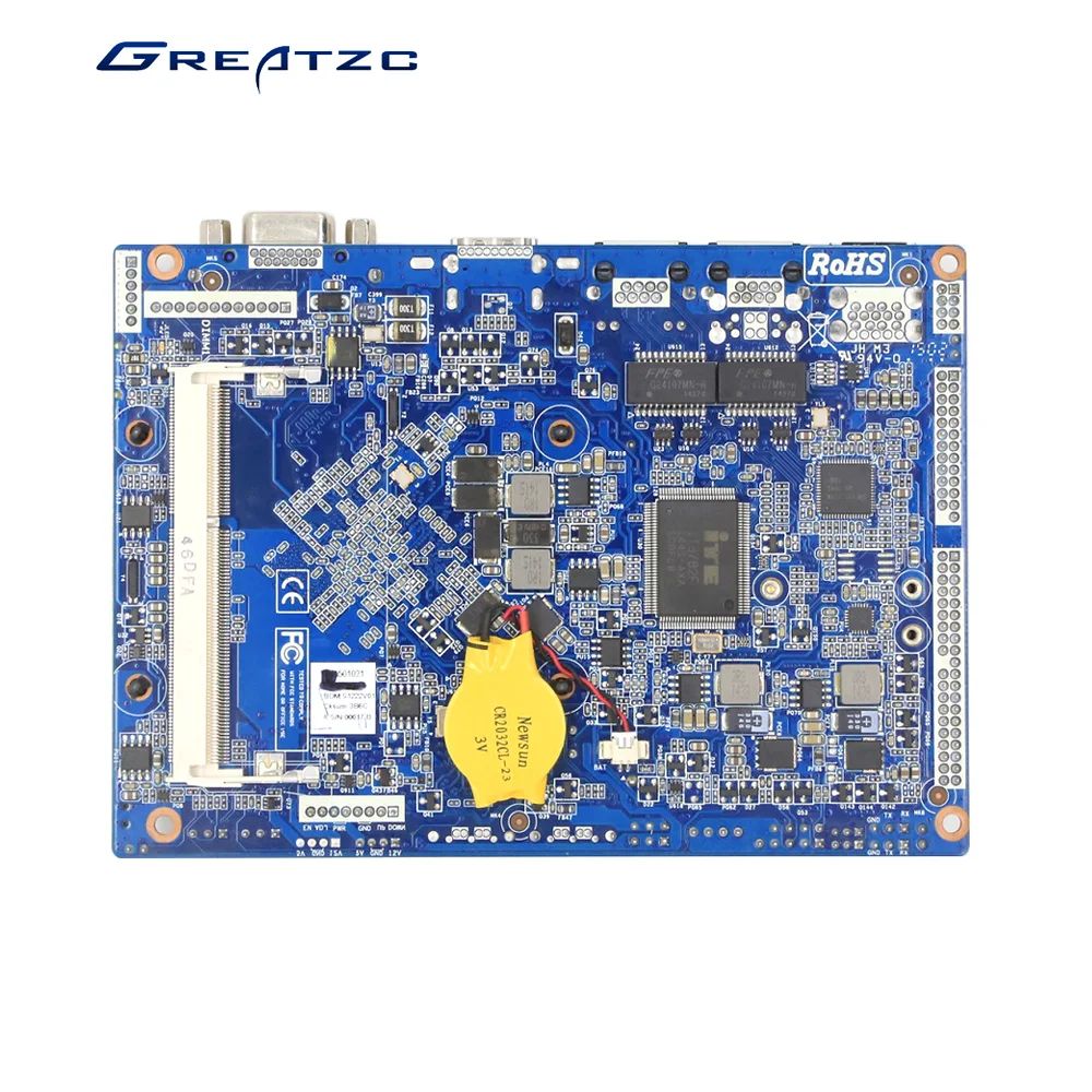 GREATZC ZC35-EN2807DL Onboard Dual-core N2807 CPU 3.5Inch Mini Fanless Embedded Industrial  Motherboard