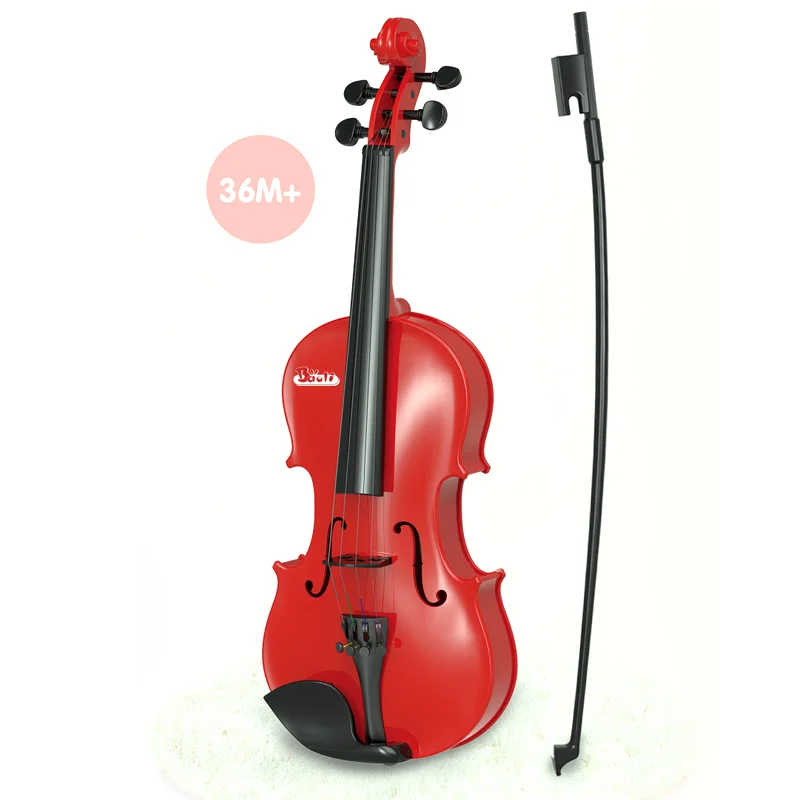 HW Toys kids free play pure tone tuning melody guitar violin musical instrument enlightenment cultivate interest children toy
