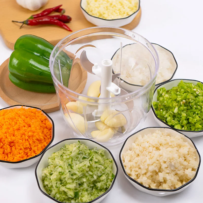 Hot Sell Product Food Processor Homemade Electric Garlic Vegetable Meat Mini chopper