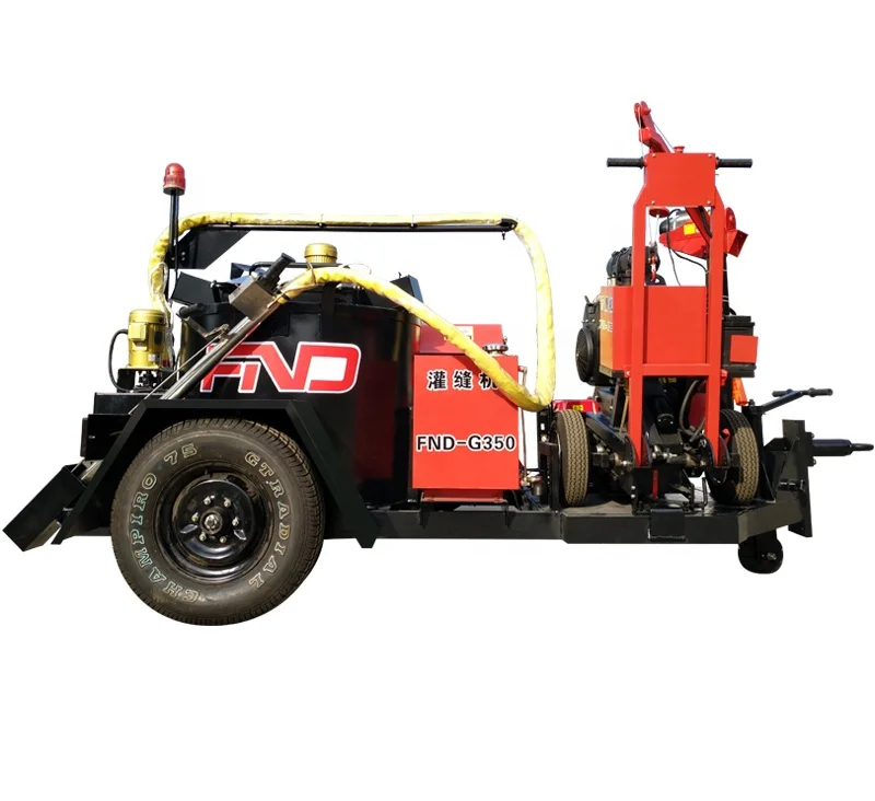 Factory Supplier Concrete Trailer Type Asphalt Pavement Crack Sealer FND-TG350