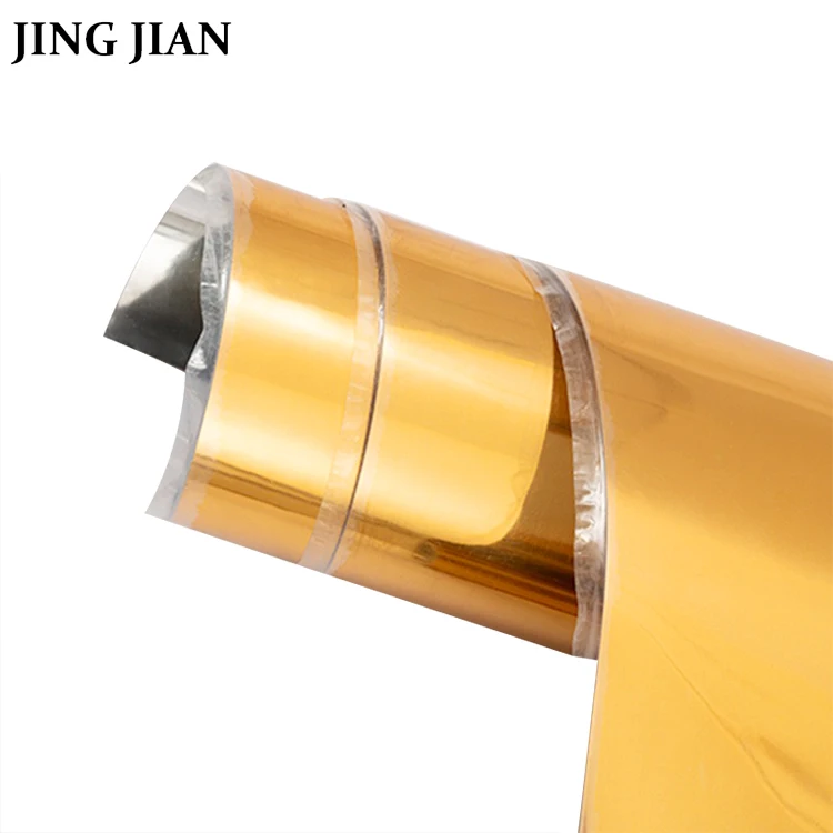 Factory Price Waterproof Lampshade Material Pvc Light Film Sticker Parchment Film Custom Gold Lampshade Material
