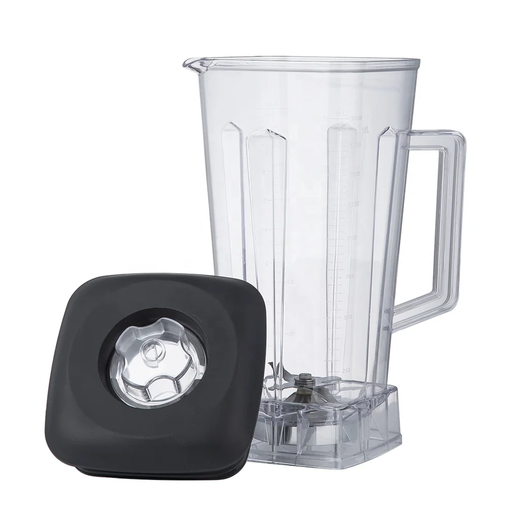 Ideamay не содержит Бисфенол А, небьющаяся емкость для блендера 2 л с набором лезвий