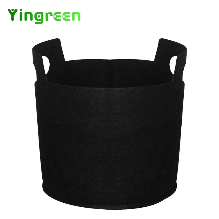 Portable 1 2 3 5 Gallon Handle Vegetable Garden Non Woven Fabrics Pots Plant Potato Grow Bags