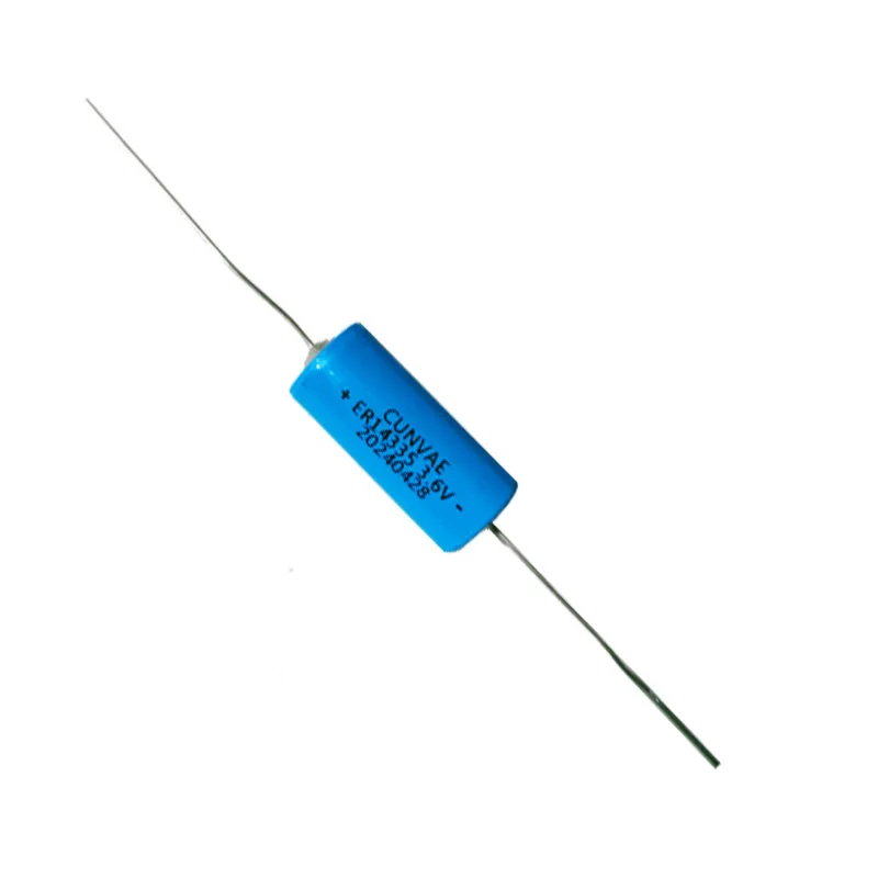 ER14335 Primary Lithium Battery With Axial 3.6V 1650mah Low Self Discharge Rate for ETC er14335 Battery