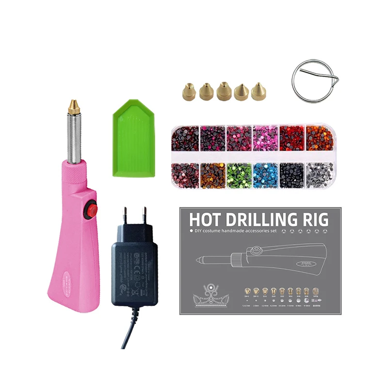 diredct DIY hot fix rhinestone application machine hot fix stone fixing machine