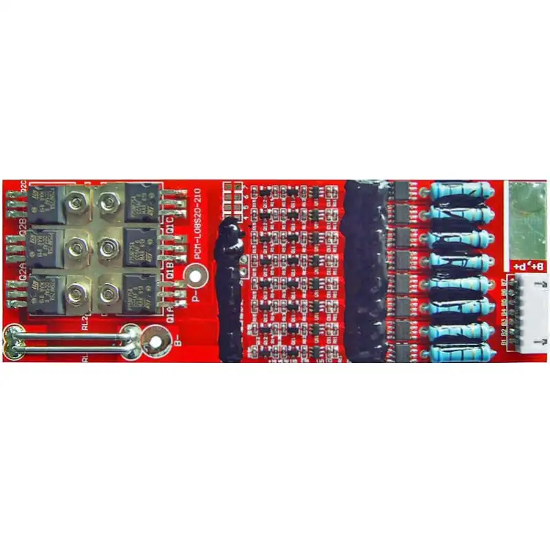 Электронная плата 8s 24V 12a для электроскутера BMS PCM литий-ионных аккумуляторов 28 8 V 29 6 25 LiFePO4