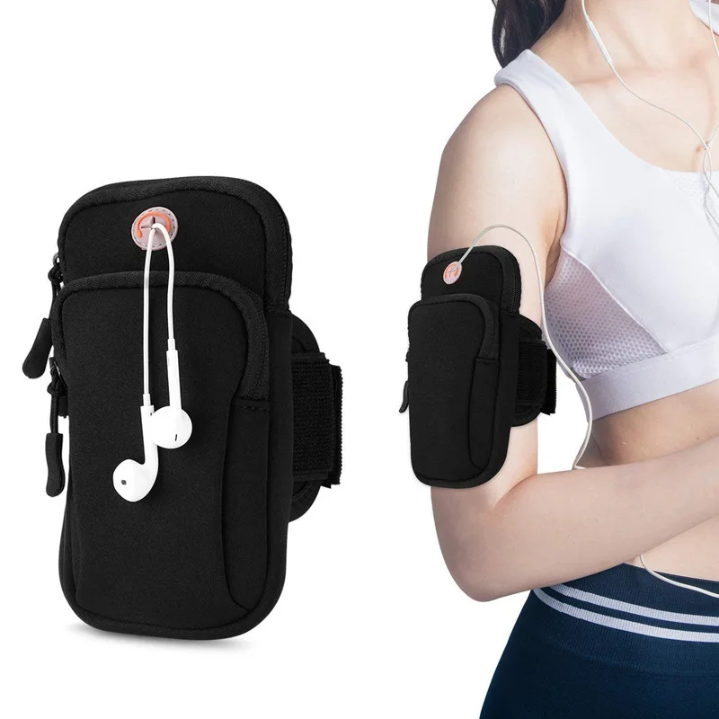 new arrival long-lasting running sport neoprene arm bags mobile arm bands for running hand bag holder