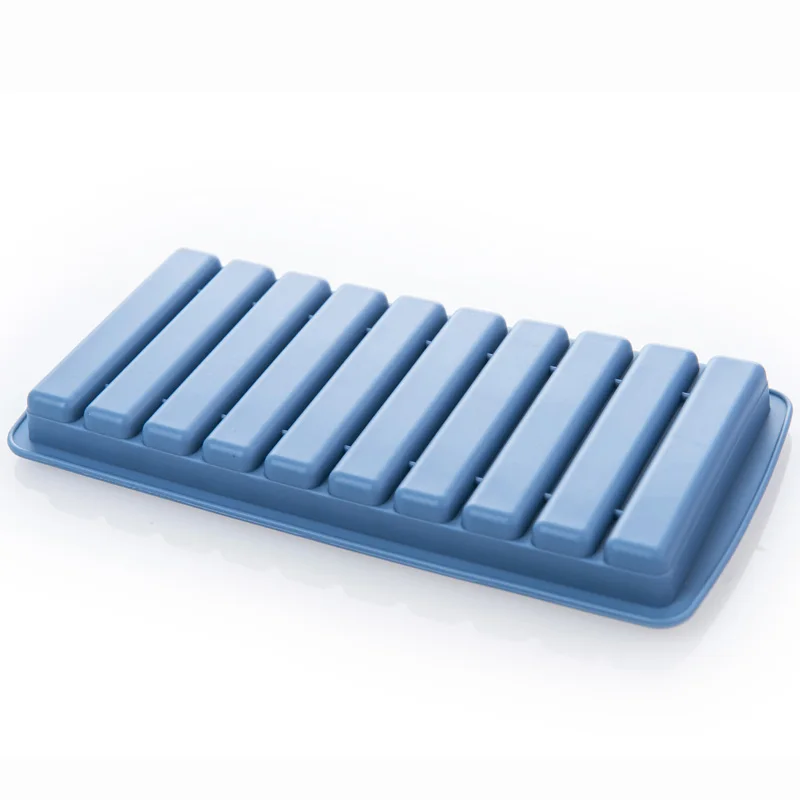 Best Selling Ice Tube Making Tray Perfect Ice Cube Mold Fancy Lemon Silicone ice cube tray with Lids