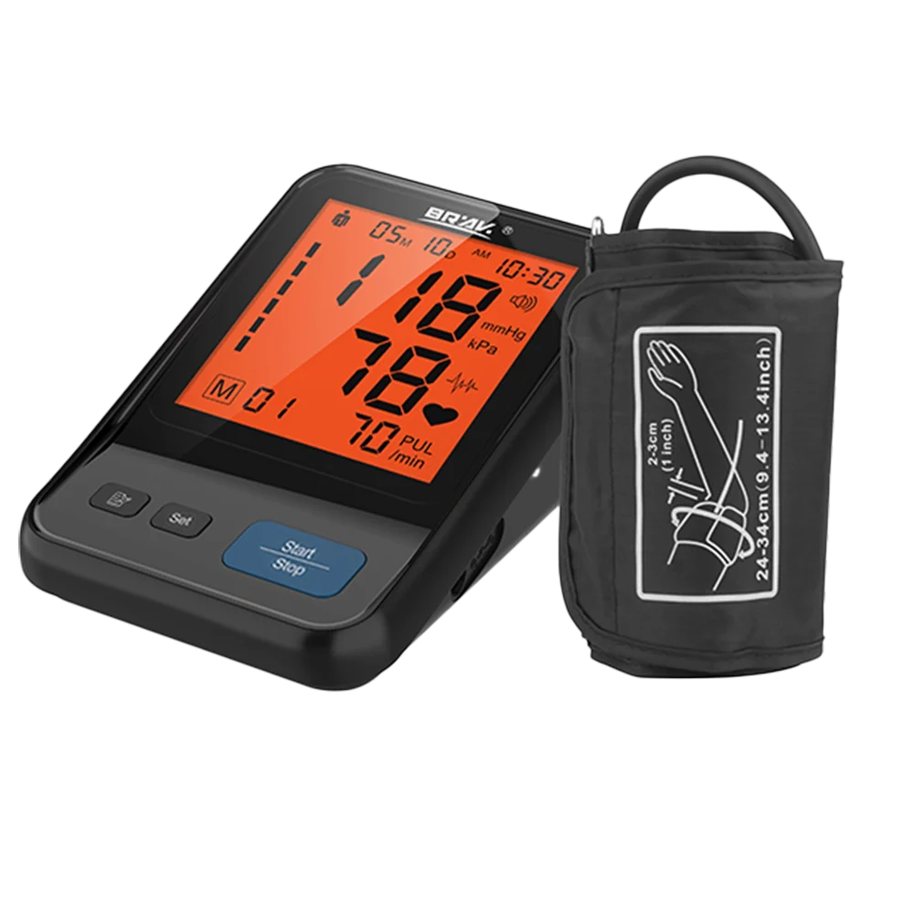 Mini English speaker mini blood pressure monitor for home use