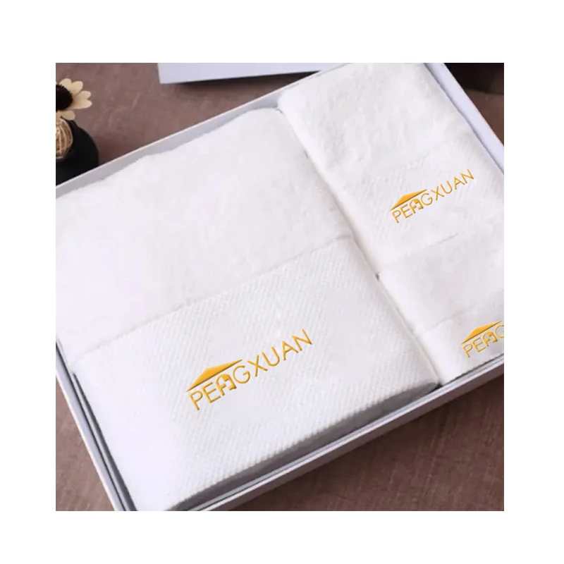 kutuda havlu toptan toptan hediyelik havlu beyaz luxury spa bath egyptian cotton towels gift wedding gift guests towel