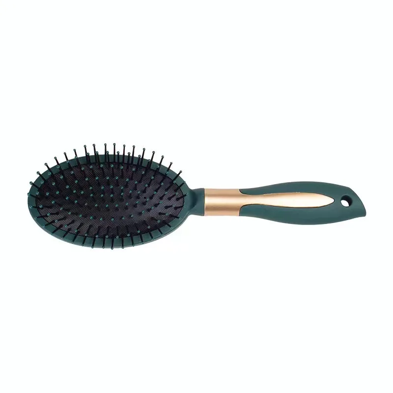Wholesale fashionable circular curly hair brush air cushion massage hair comb portable salon ABS handle paddle hair brush