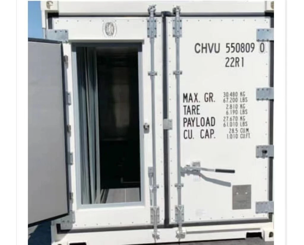 Sea Worthy Refrigerated Machine 20 feet 20 ft Length High Cube 20ft Reefer Container Price for Sale