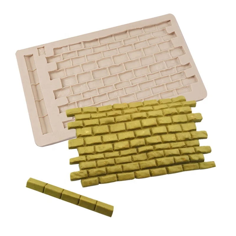 Новинка 2023 силиконовый коврик для помадки силиконовые формы на кирпичной