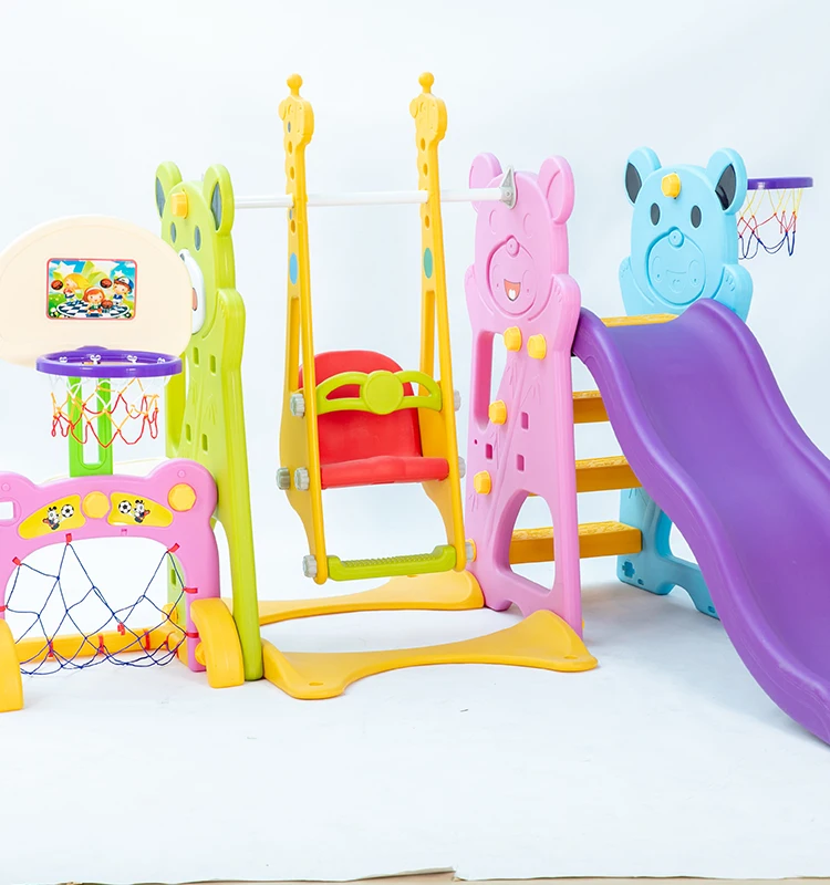 Hot Sale Kindergarten Outdoor Baby Swing And Slide Swings Set With Slides