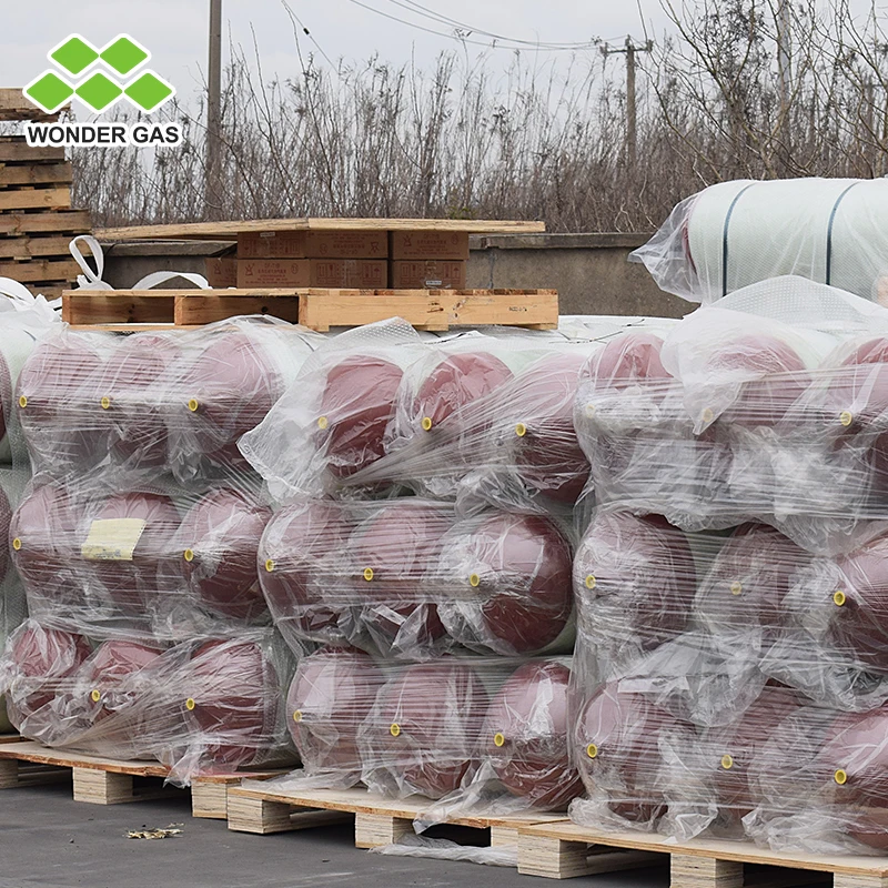 High Pressure Composite Material 200L Carbon Fiber CNG Cylinder Type 2