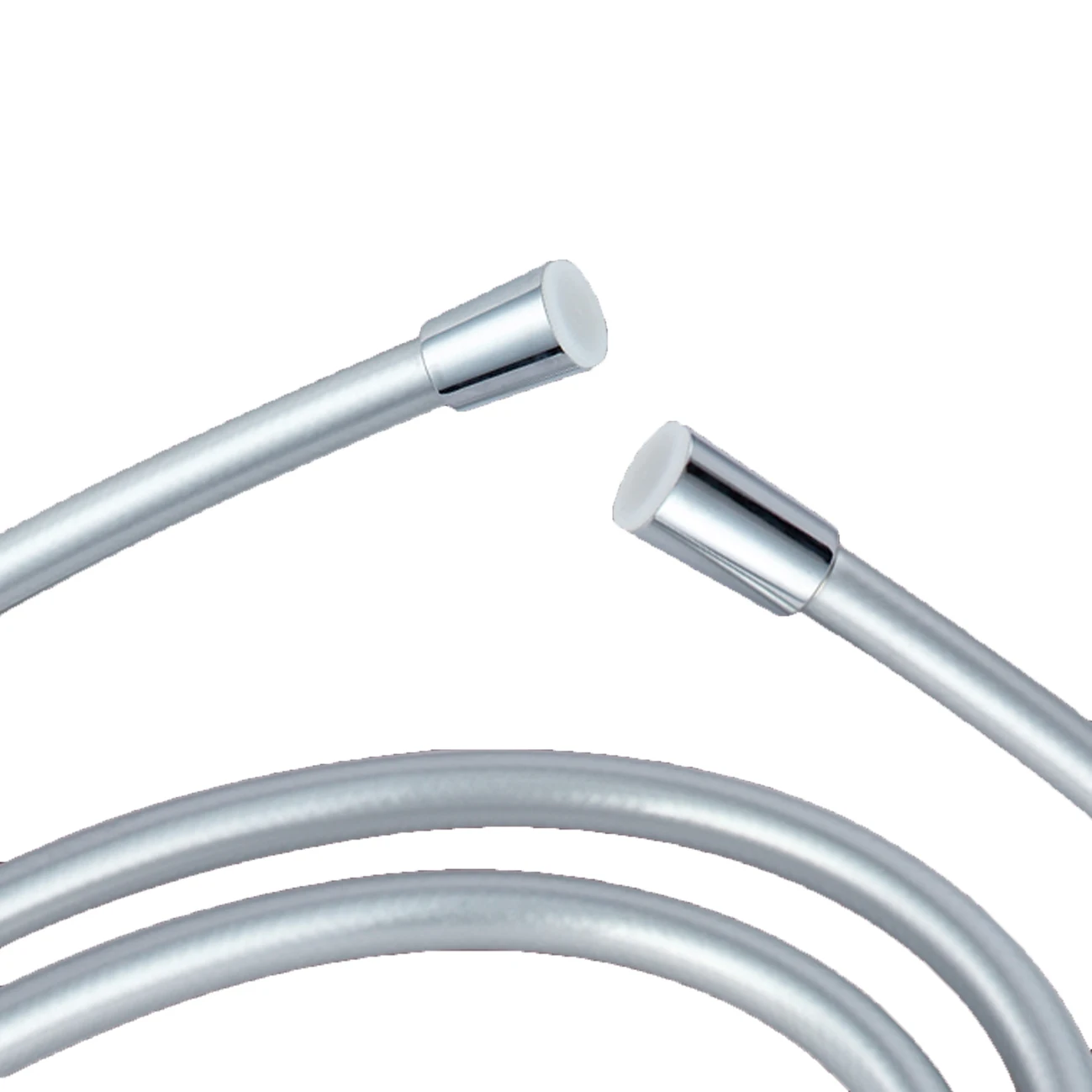 1 5 м гибкий серебристый шланг для душа из ПВХ трехслойный 60 дюймов