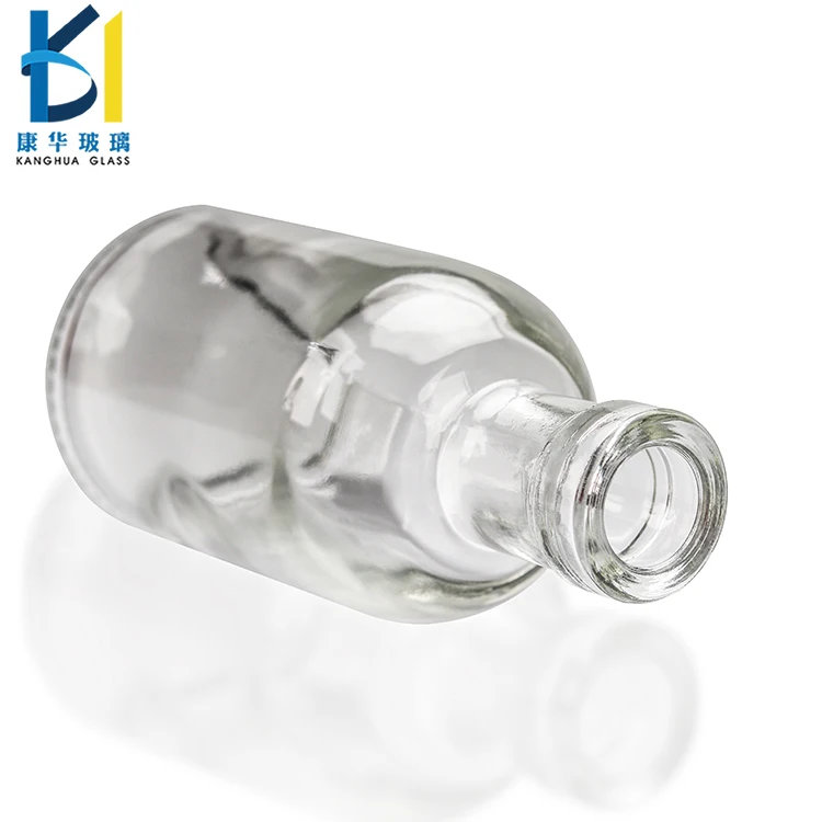 Vodka Mini Glass Wine Bottle With Cork