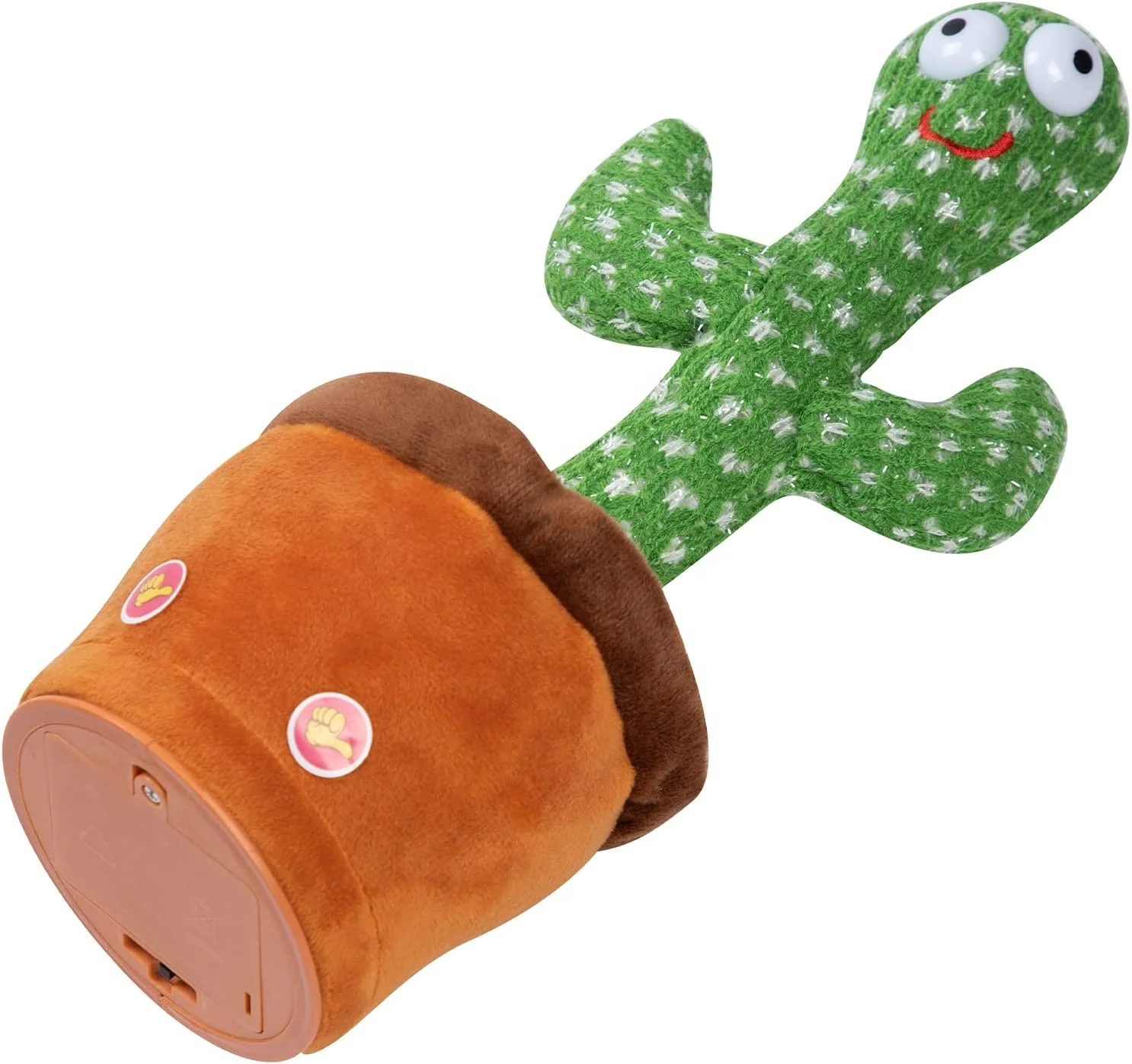 Оптовая продажа детская Милая аккумуляторная зарядка через usb миниатюрная говорящая игрушка-кактус для танцев