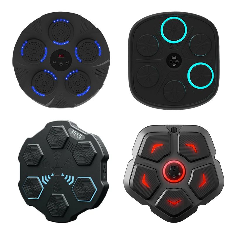 new massager mounted punching pad machine wall music boxing target for whole sales