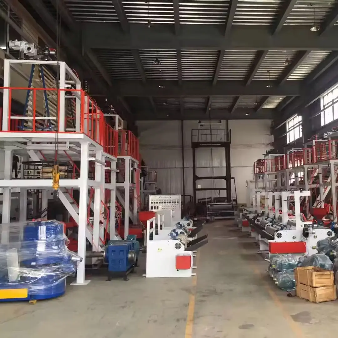 Factory Hot Sale High Output Ldpe Hdpe Lldpe Plastic Product Automatic Film Blowing Machine