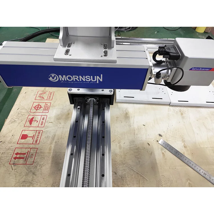 1200*800mm Fiber Laser Marking Machine Mirror Button Making Engraving Machine Laser Etching Machine