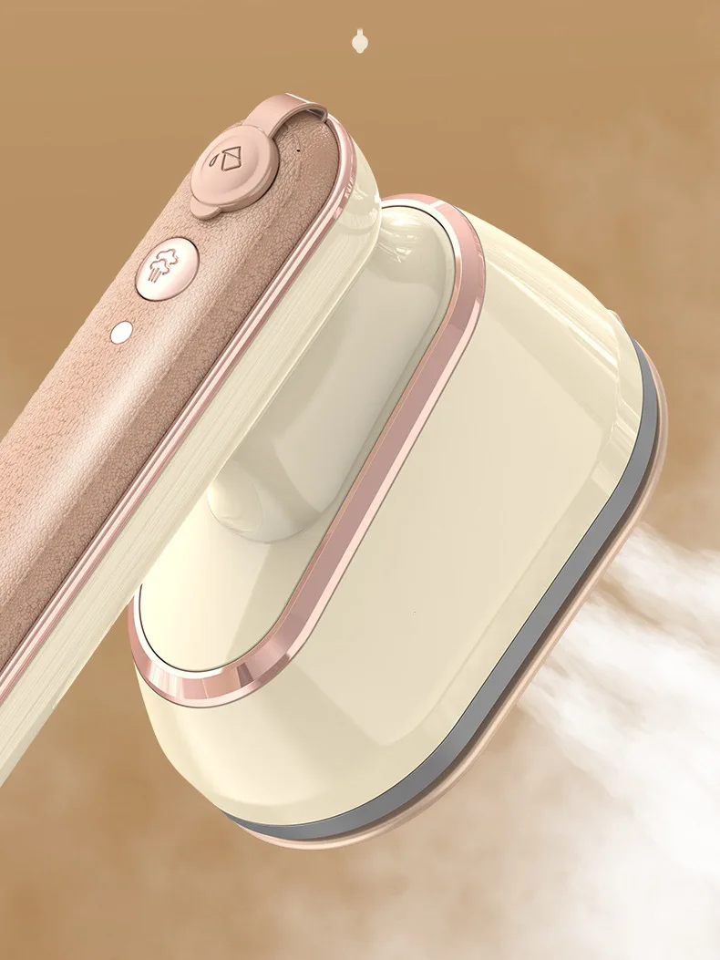 800W Mini Handheld Steam Iron For Clothes Temperature Control 100ml Portable Travel Iron Steam