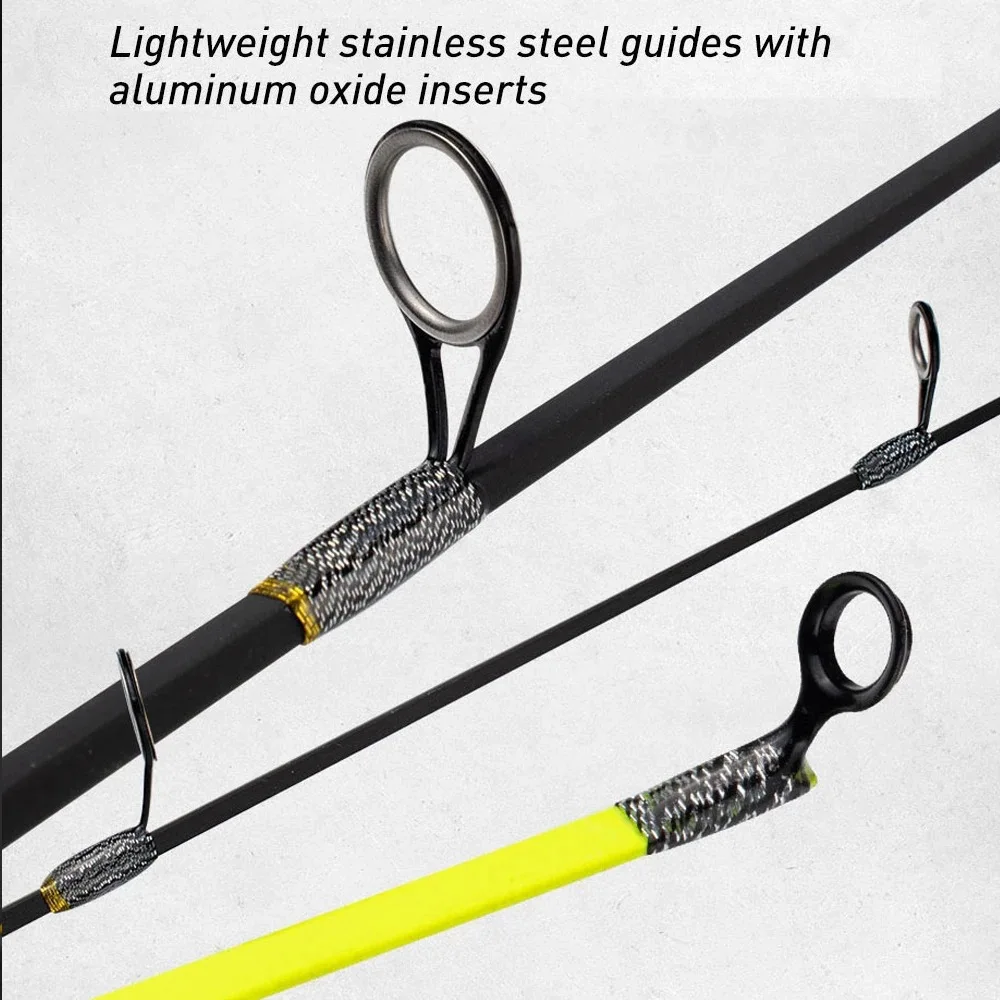 2023 новый продукт цвета OEM один секционный легкий Стекловолоконный удилище для пресноводной