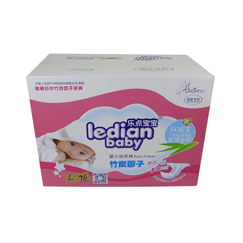 Wholesale dropshipping Long shelf life pampering same style 50/56/62pcs Comfortable Nonwoven Cotton pampered Baby Diaper