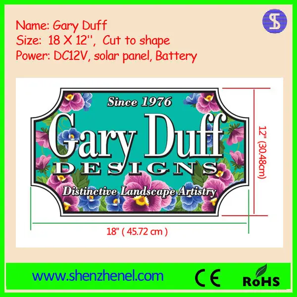 Attractive and high brightness EL poster for citylight and lighting bus station advertisement board