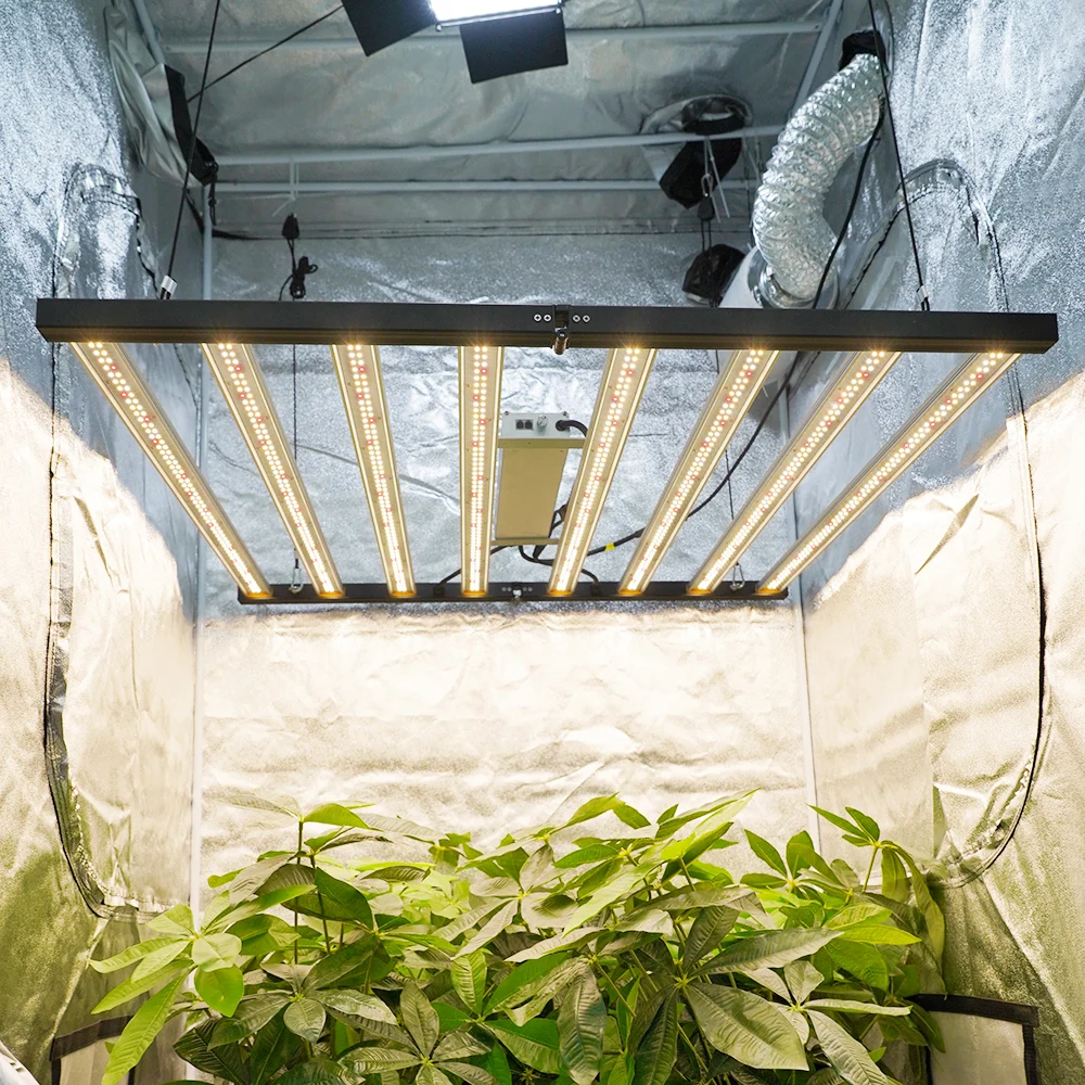 MAAADRO Hot Selling 2022 Indoor Hydroponic 8 Bar ir 650w Cob 3030 led Grow Light Full Spect