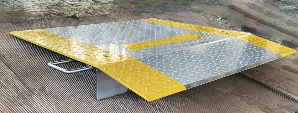 Tailong factory direct New 36 x 48 Inch 3500lbs/5300lbs Capacity Aluminum Loading Dock Plate Ramp for Truck and Container